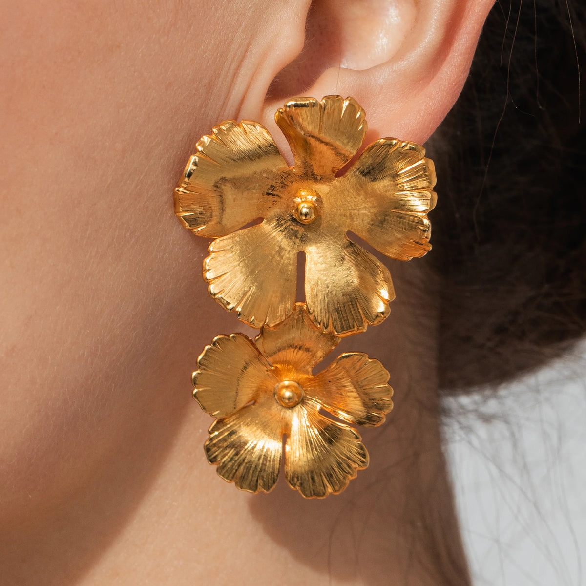 Collette Earrings -- Gold – Jennifer Behr LLC