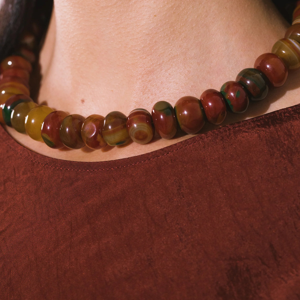 Cornelia Necklace -- Carnelian – Jennifer Behr LLC