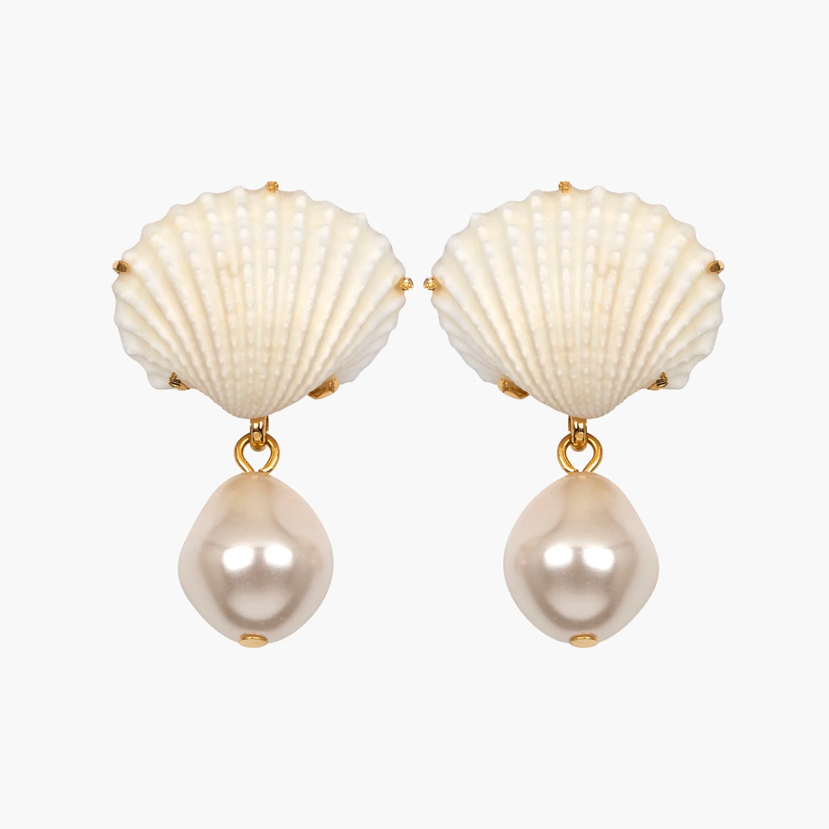 Isola Earrings -- Dove – Jennifer Behr LLC