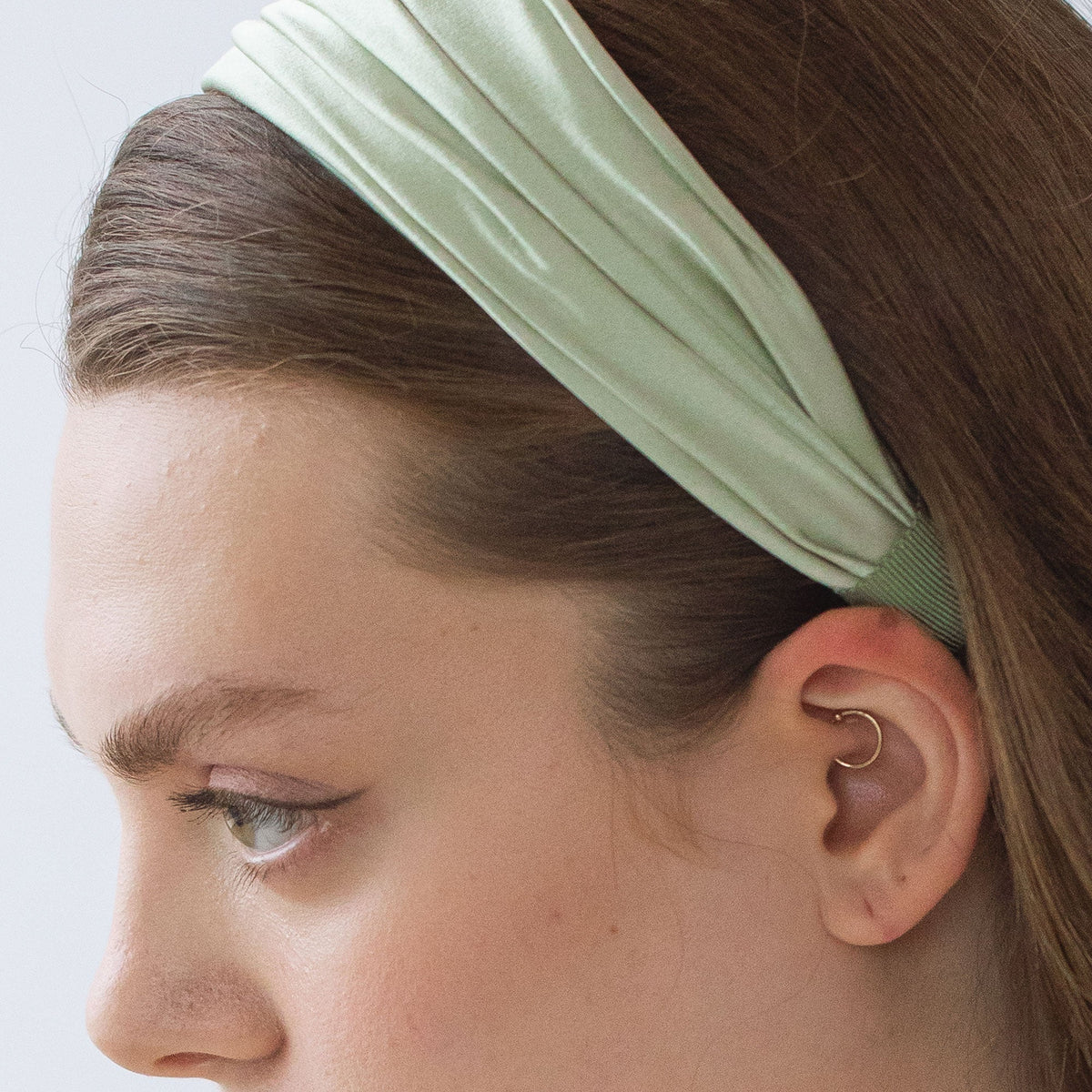 NWT Natasha Crystal Floral Headband Bridal enamel flower headband - Regal enamel flower and  main image 3