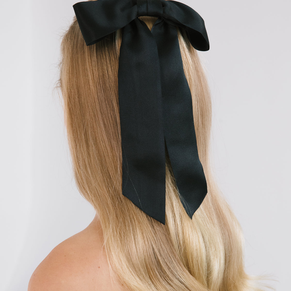 Virginia Bow Barrette -- Black – Jennifer Behr LLC