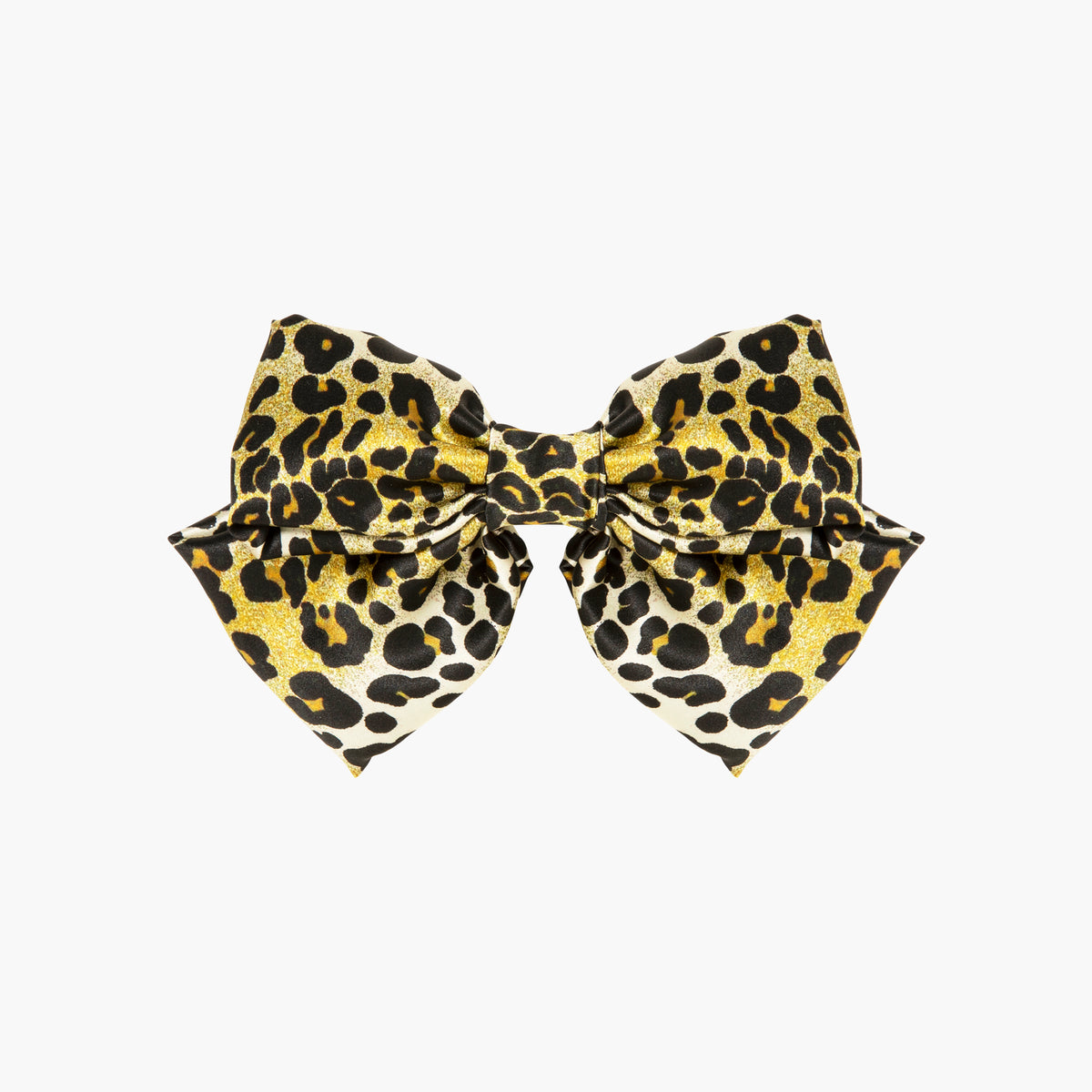 J.Crew Sheer Bow 2 Hair Barrette Leopard&Black One Size NWT Organza Bow Hair Clip For Women | J.Crew main image 3