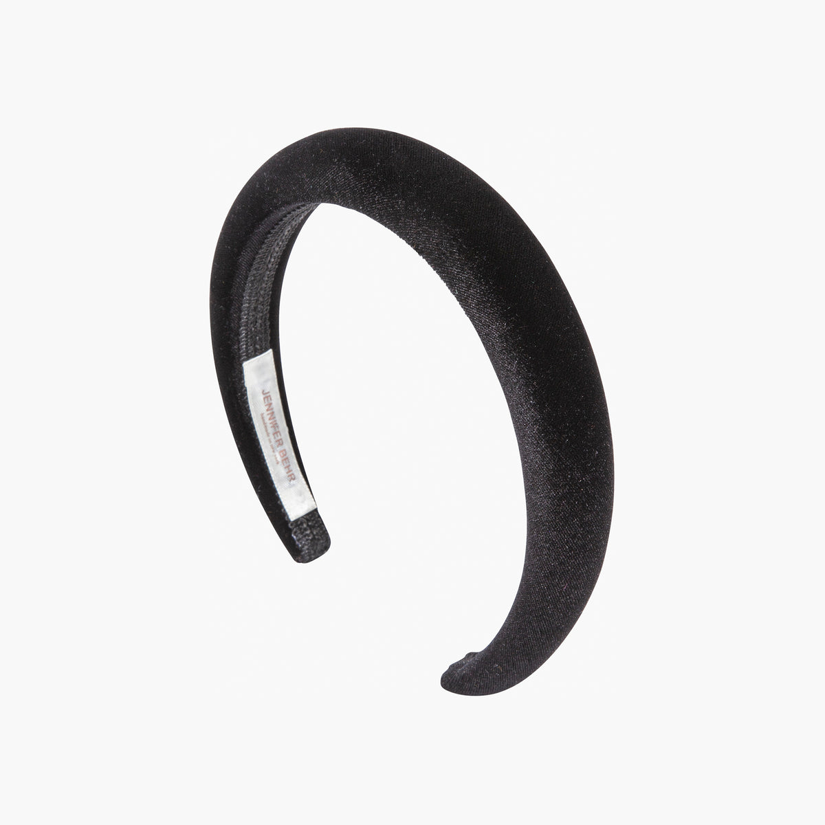 NWT Jennifer Behr Ruby Tiana Velvet Headband Tori Headband in Velvet -- Black – Jennifer Behr LLC main image 2
