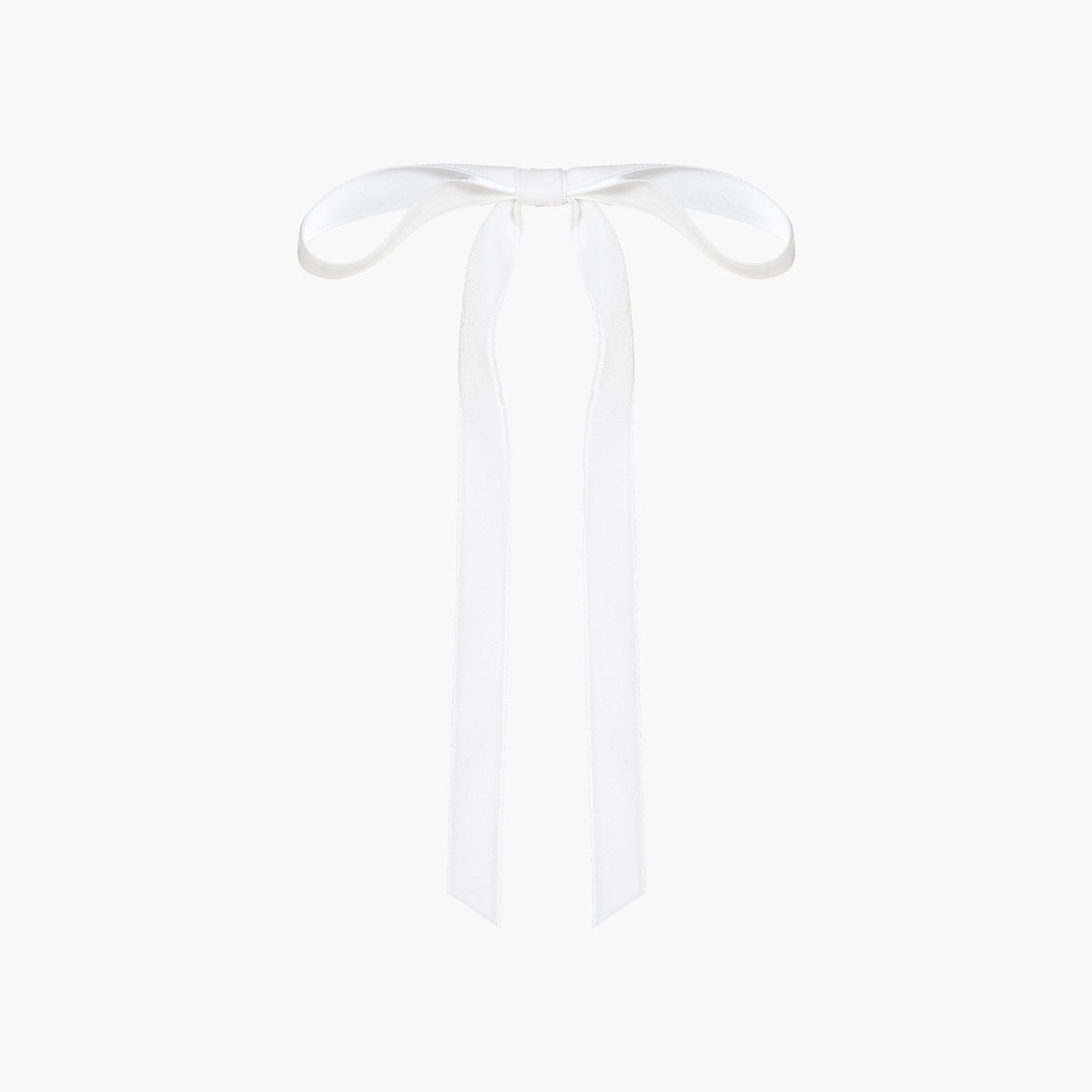 Aida Velvet Bow Barrette -- Cream – Jennifer Behr LLC display picture 1