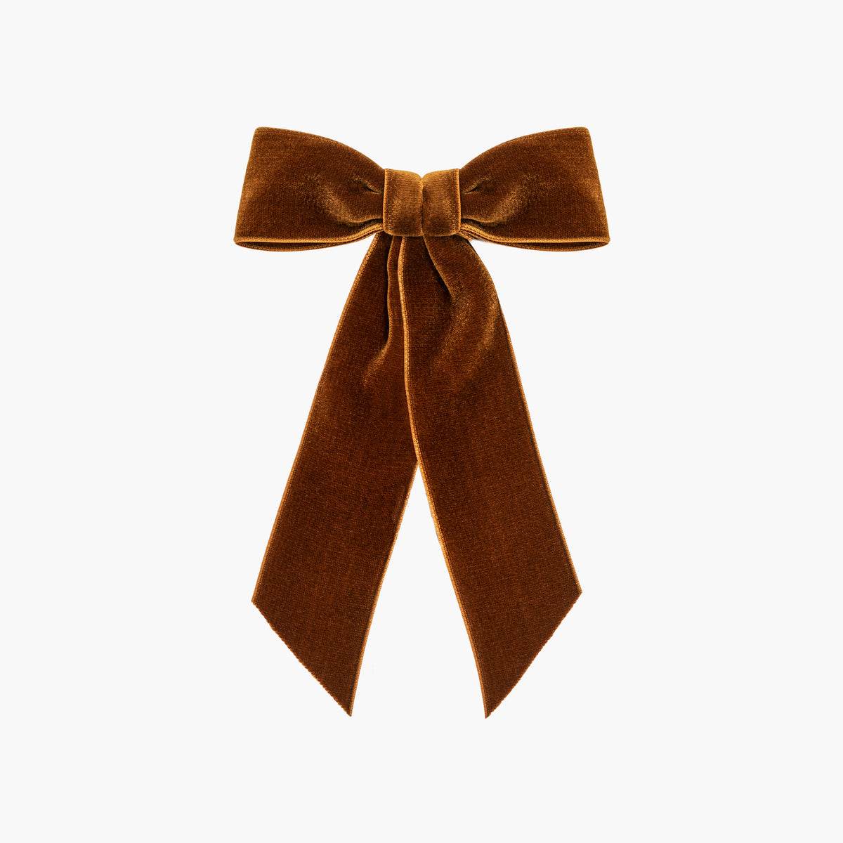 Jennifer Behr Velvet Ribbon Bow Clip in Antique rose Velvet Bow Barrette -- Black – Jennifer Behr LLC main image 4