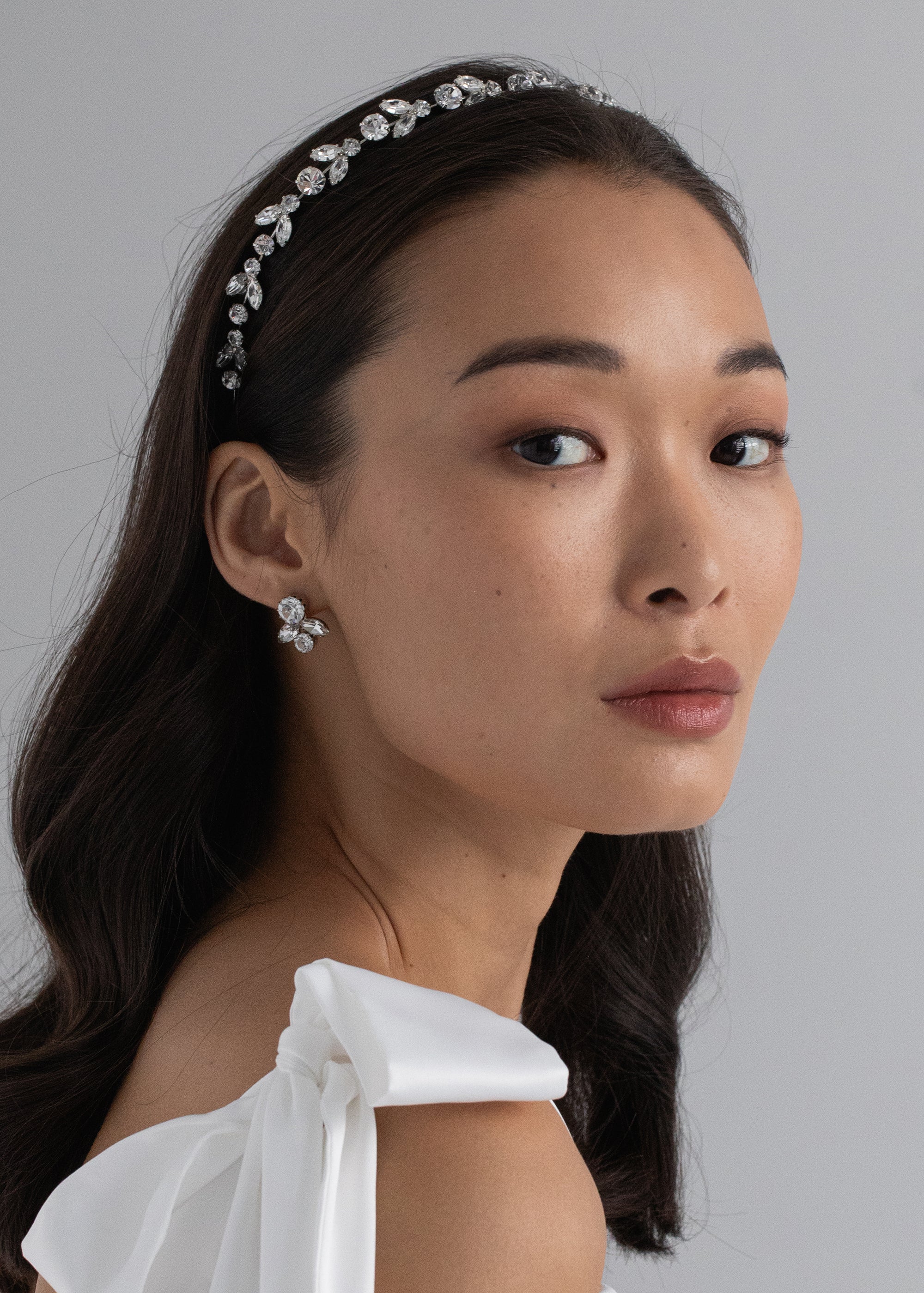 Kyra Headband -- Crystal – Jennifer Behr LLC