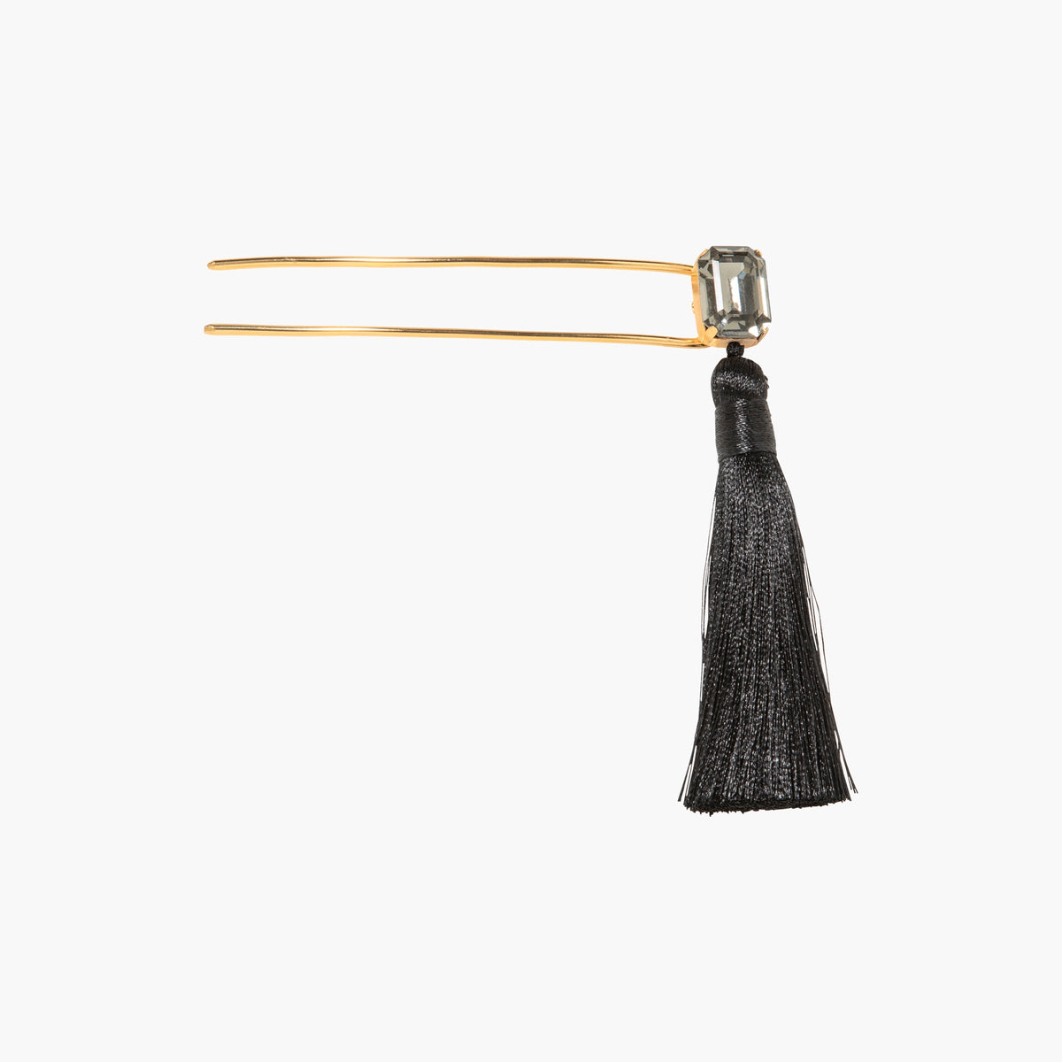 Francine Hairpin -- Black Diamond