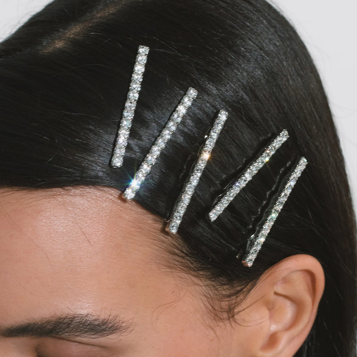 Gwen Bobby Pins -- Crystal – Jennifer Behr LLC Gwen Bobby Pins -- Crystal – Jennifer Behr LLC