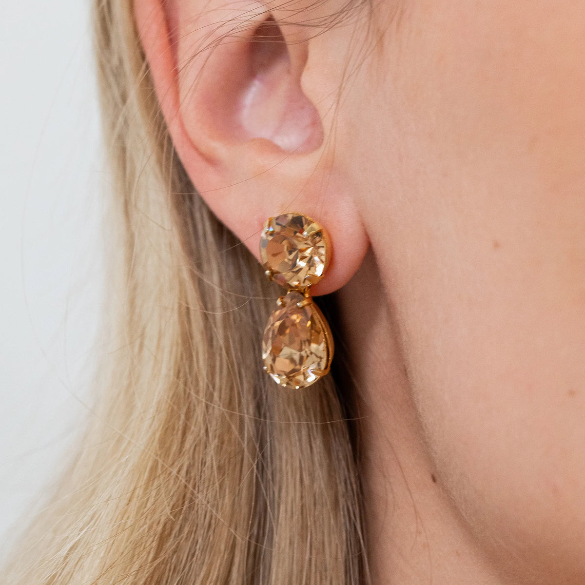 Pamina Earrings -- Golden – Jennifer Behr LLC