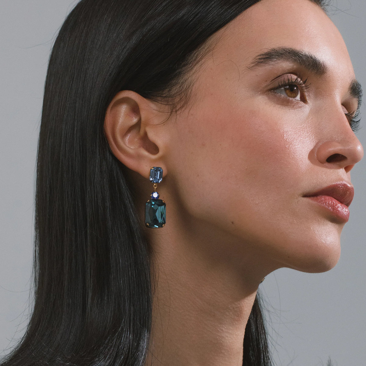 Justine Earrings -- Sapphire – Jennifer Behr LLC