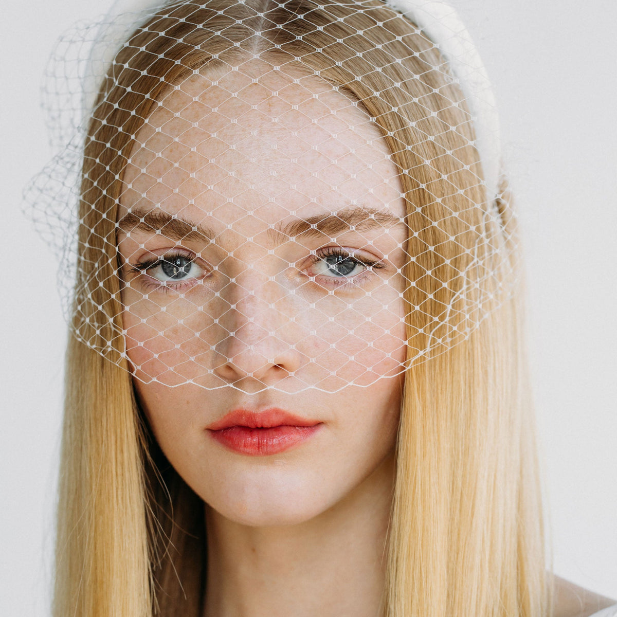 Tori Voilette Headband -- Cream – Jennifer Behr LLC