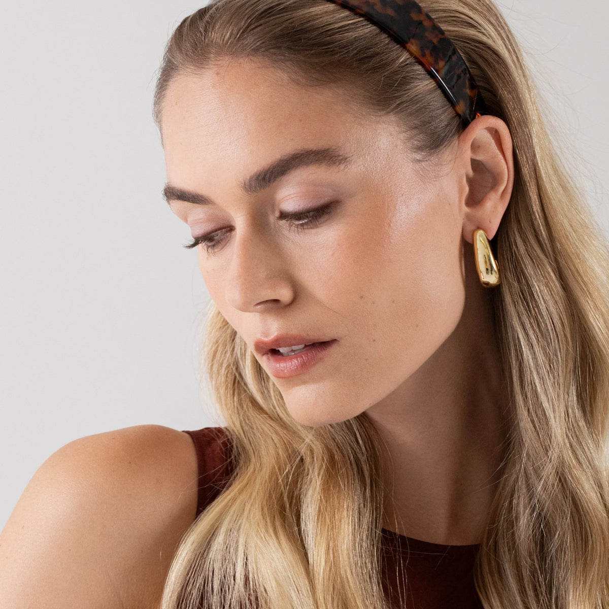 Tortoise Lydia Headband -- Tortoise – Jennifer Behr LLC