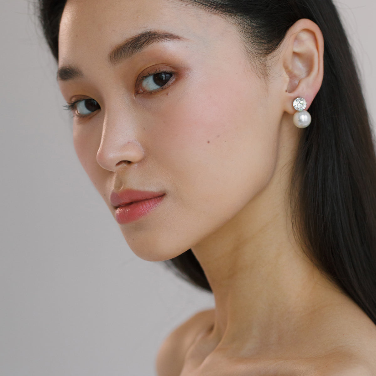 Ines Earrings -- Crystal – Jennifer Behr LLC