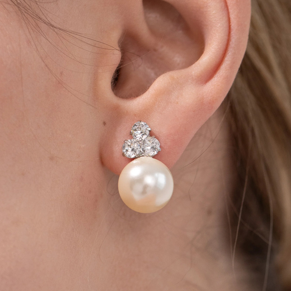 Belen Earrings -- Crystal – Jennifer Behr LLC