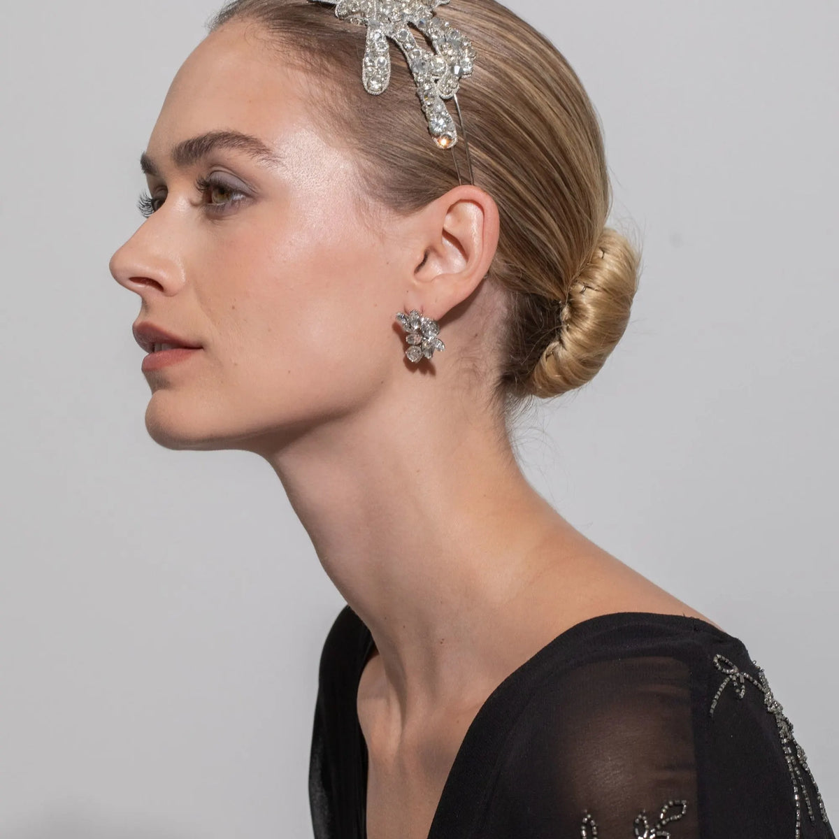 Tressa Headband -- Crystal – Jennifer Behr LLC