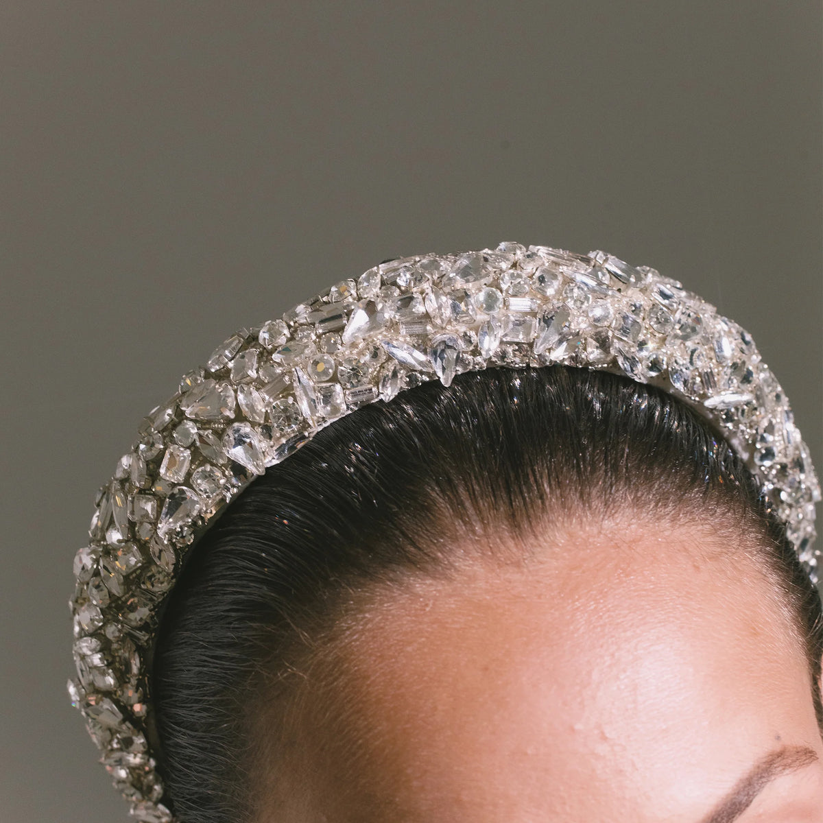 Czarina Headband -- Crystal – Jennifer Behr LLC