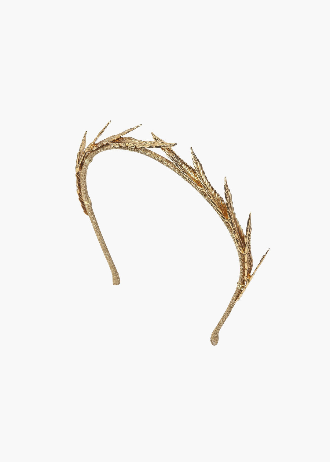 NWT Jennifer Behr Black Suede Gold Studded Handmade in NY Headband OS 107BA6-gold-web-4_58631a30-  main image 3