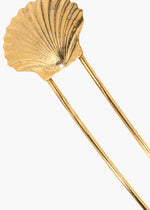 Load image into Gallery viewer, Siren Hair Pin -- Gold
