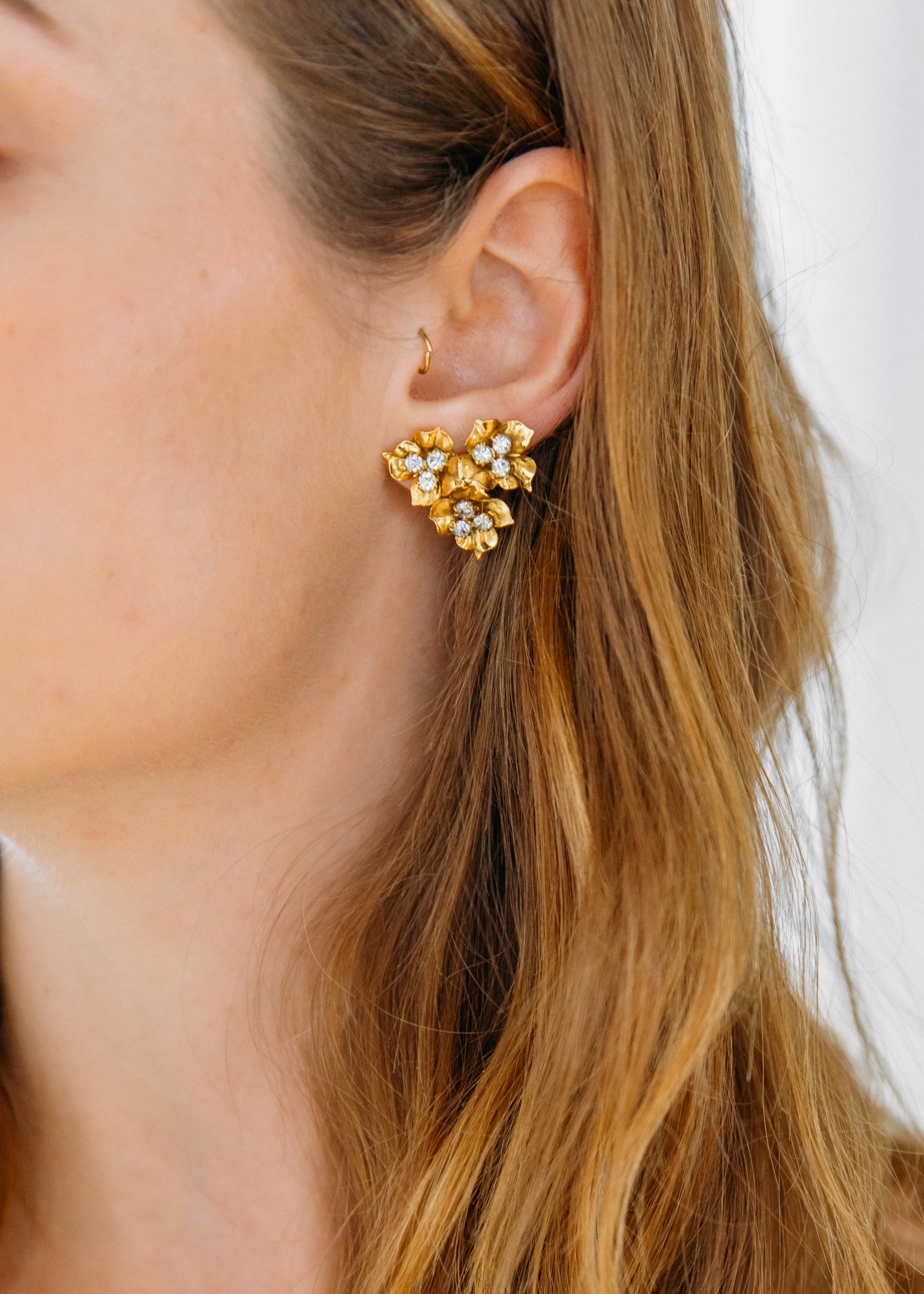 Maye Stud Earrings – Gold – Jennifer Behr LLC