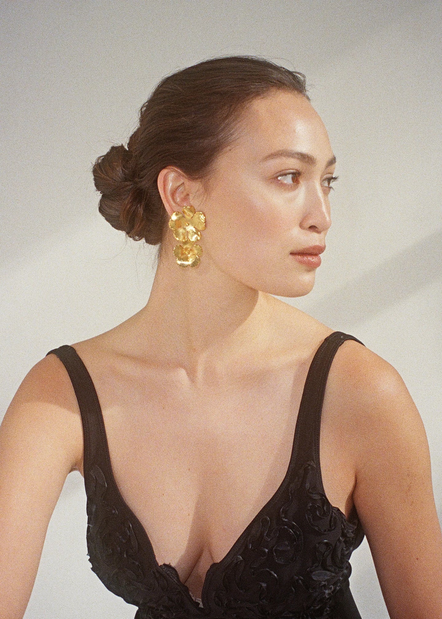 Collette Earrings -- Gold – Jennifer Behr LLC Collette Earrings -- Gold – Jennifer Behr LLC