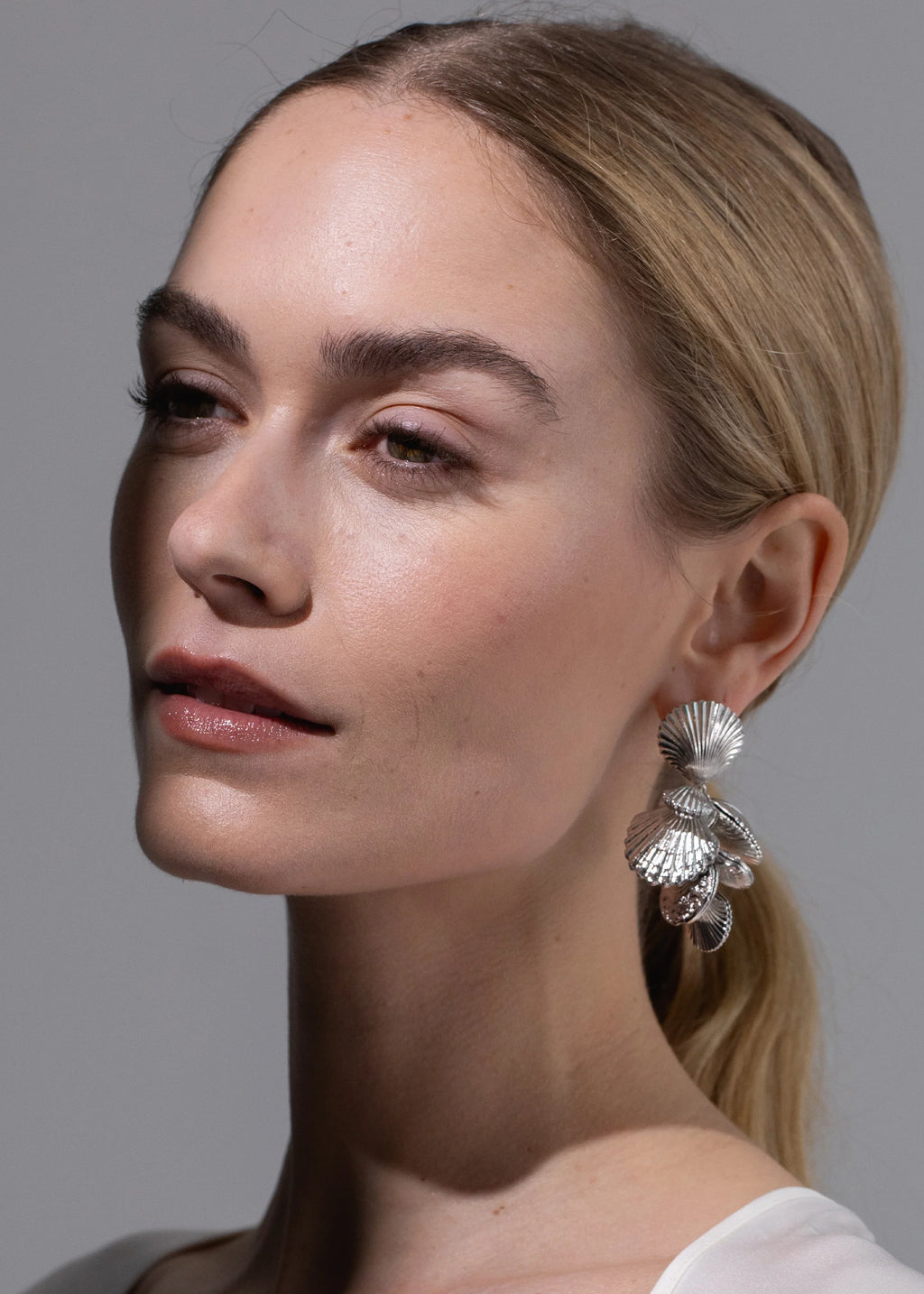 Aphrodite Earrings -- Silver – Jennifer Behr LLC