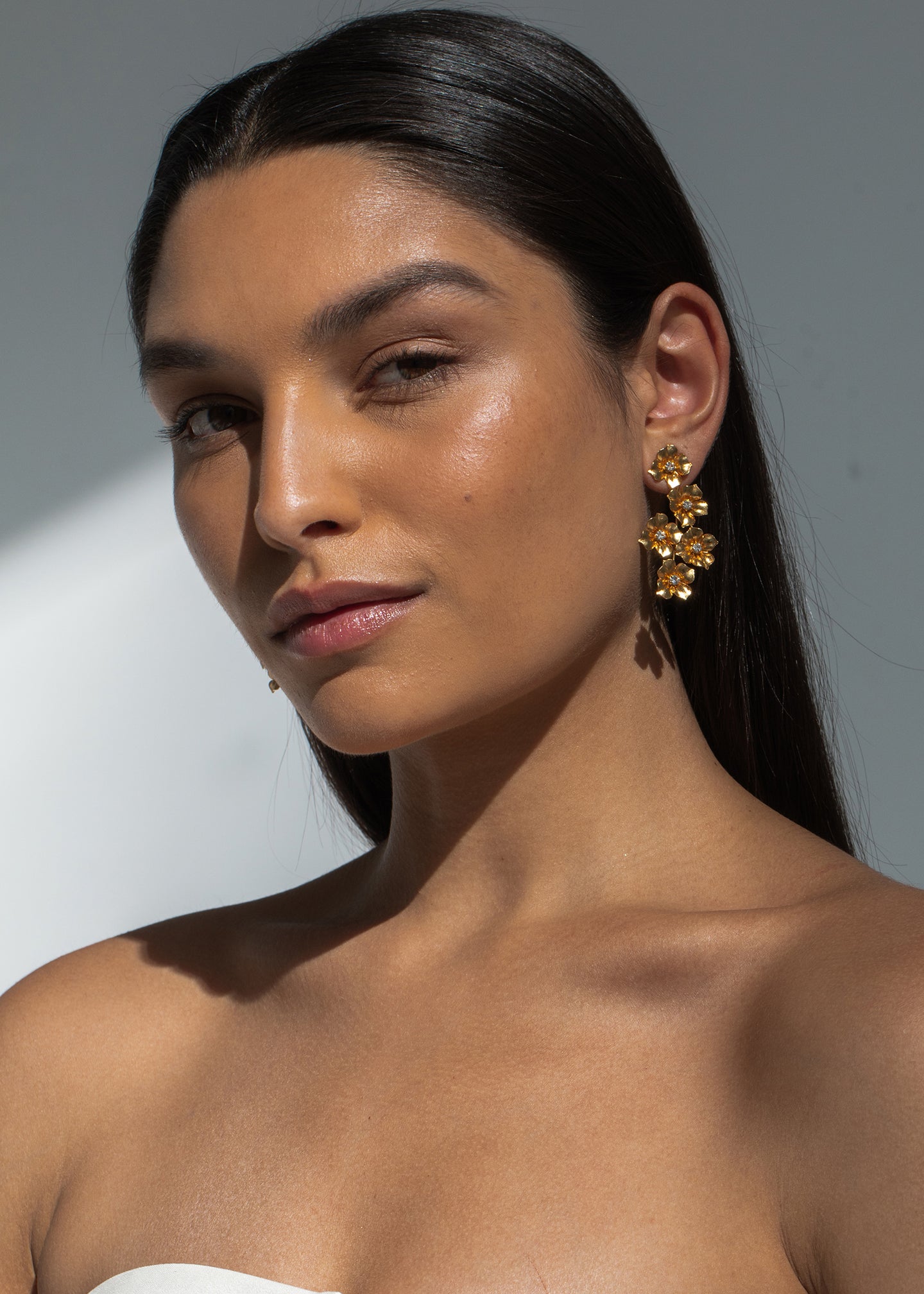 Jennifer Behr Myra Earrings Gold
