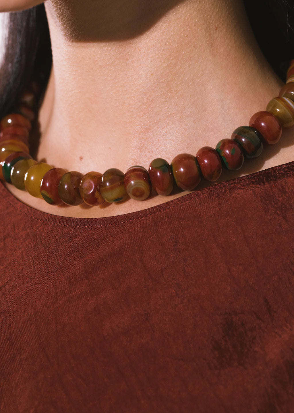 Cornelia Necklace -- Carnelian – Jennifer Behr LLC