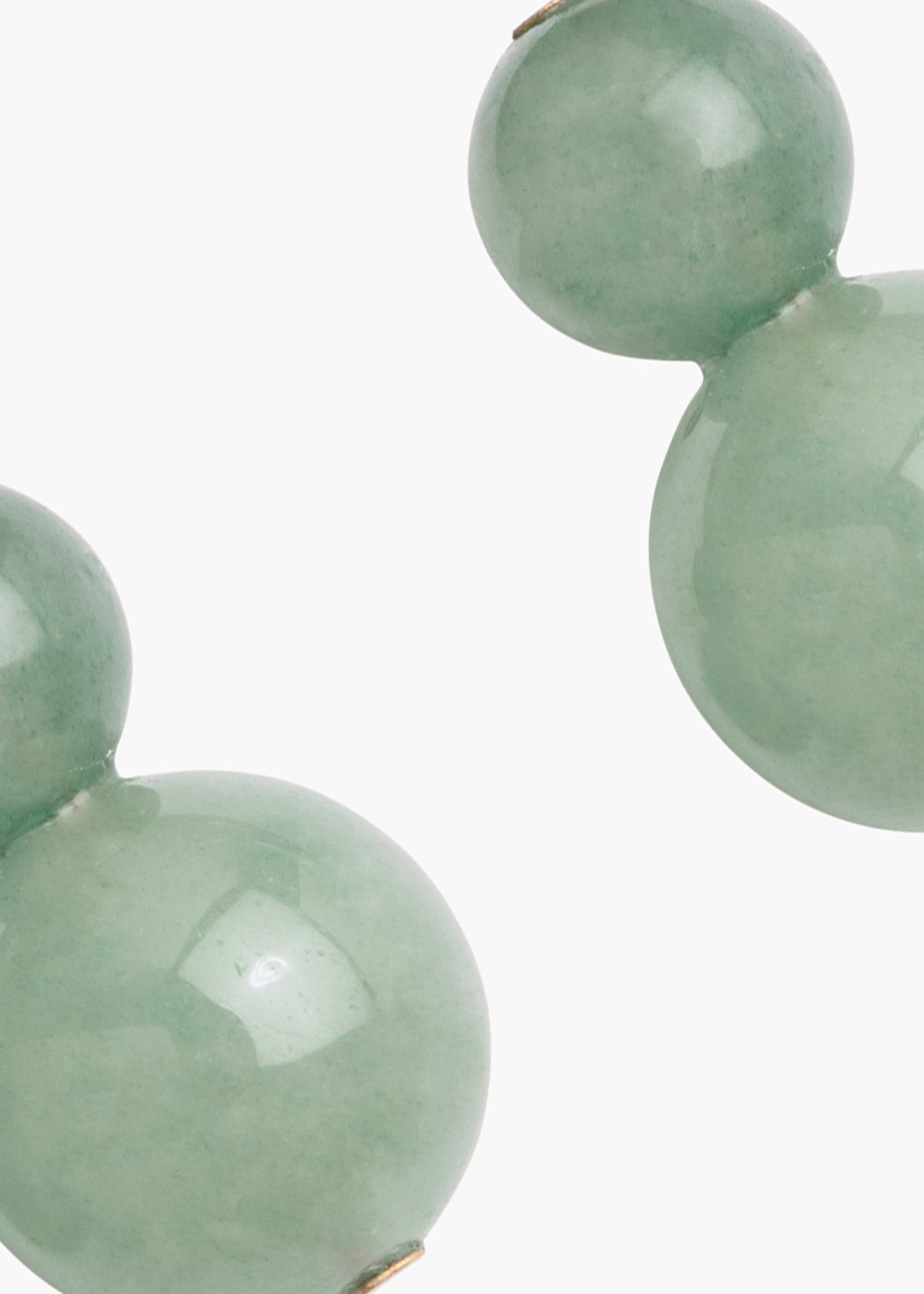 Cara Earrings -- Aventurine – Jennifer Behr LLC