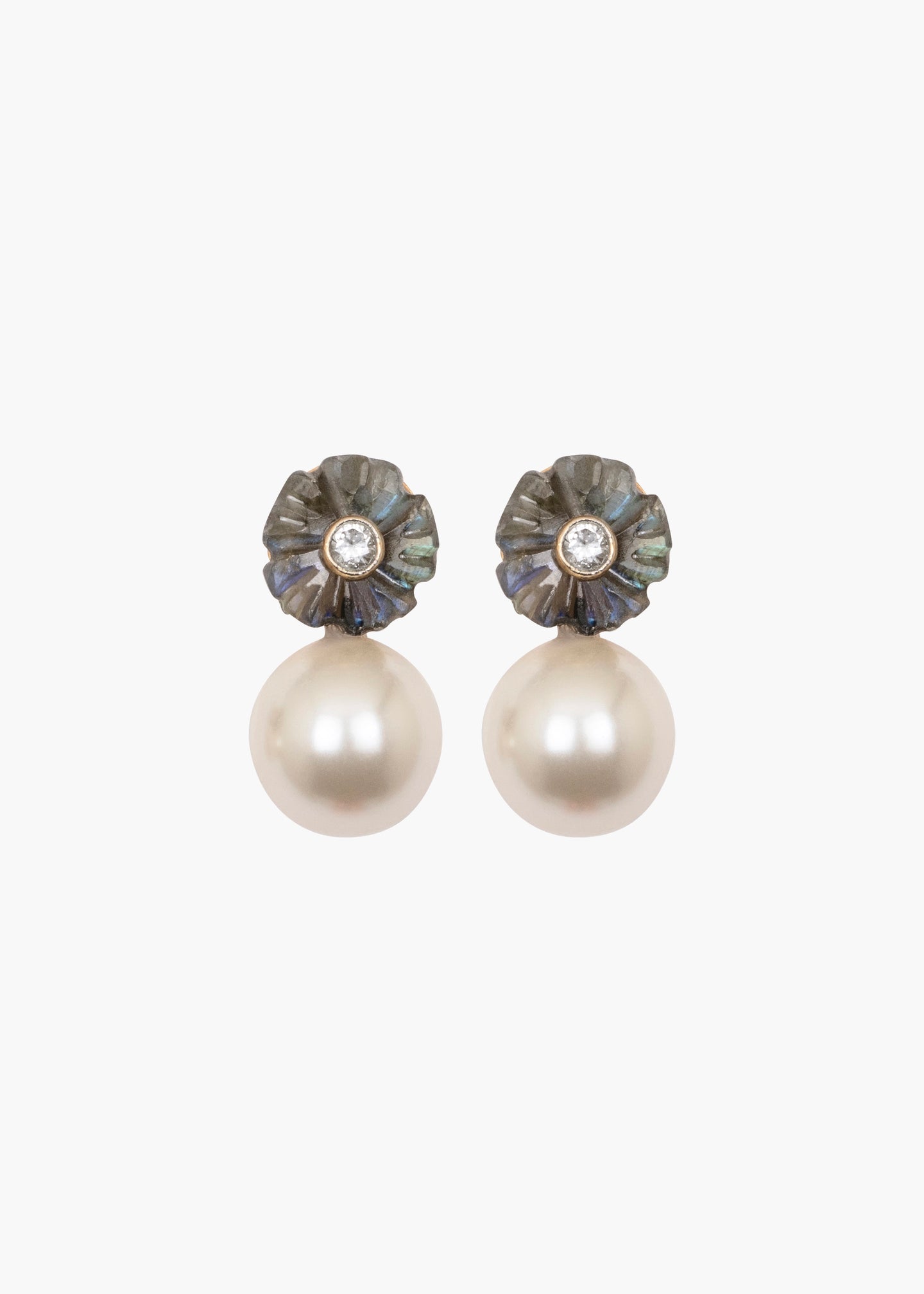 Libby Earrings -- Labradorite – Jennifer Behr LLC Libby Earrings -- Labradorite – Jennifer Behr LLC