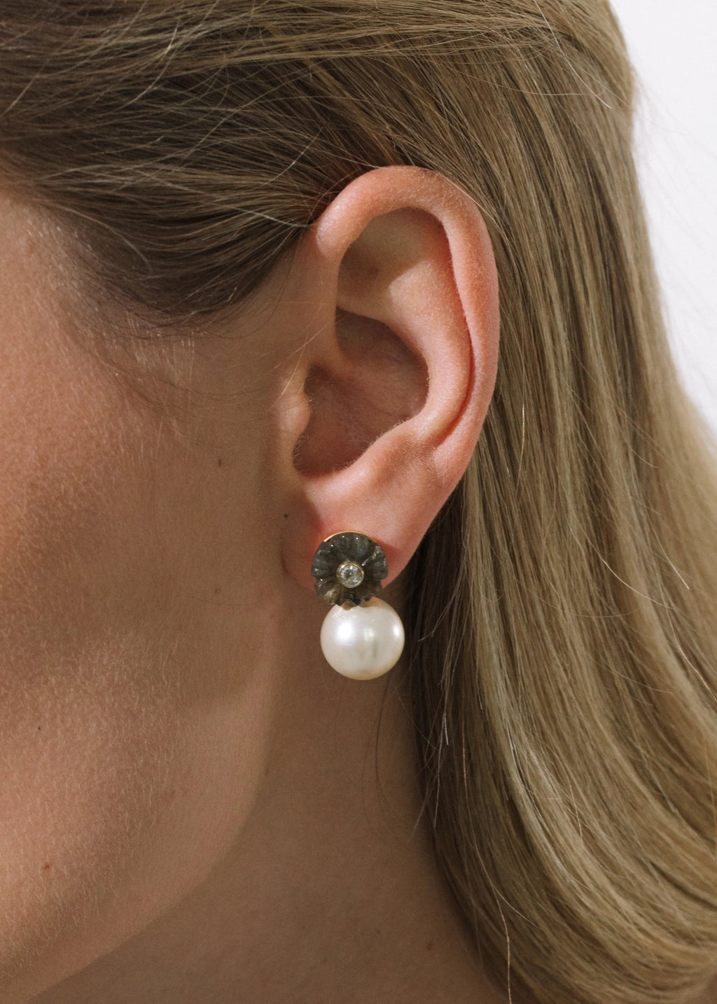Libby Earrings -- Labradorite – Jennifer Behr LLC