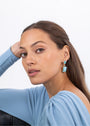 Load image into Gallery viewer, Joliel Earrings -- Larimar
