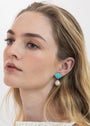 Load image into Gallery viewer, Nori Earrings -- Turquoise

