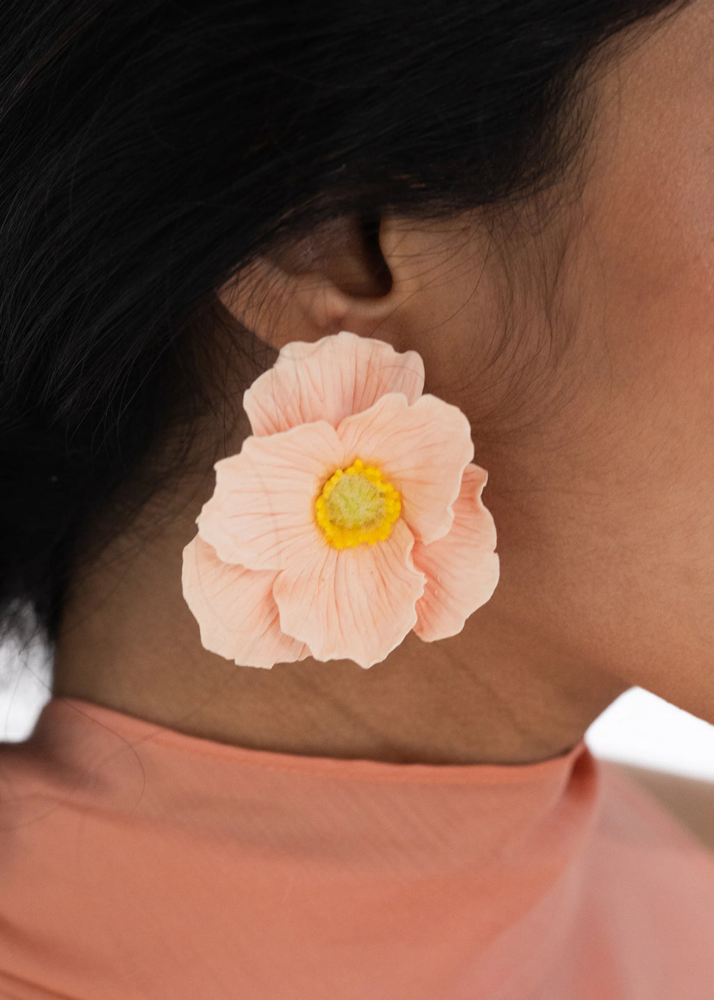 Demetria Earrings -- Peony – Jennifer Behr LLC