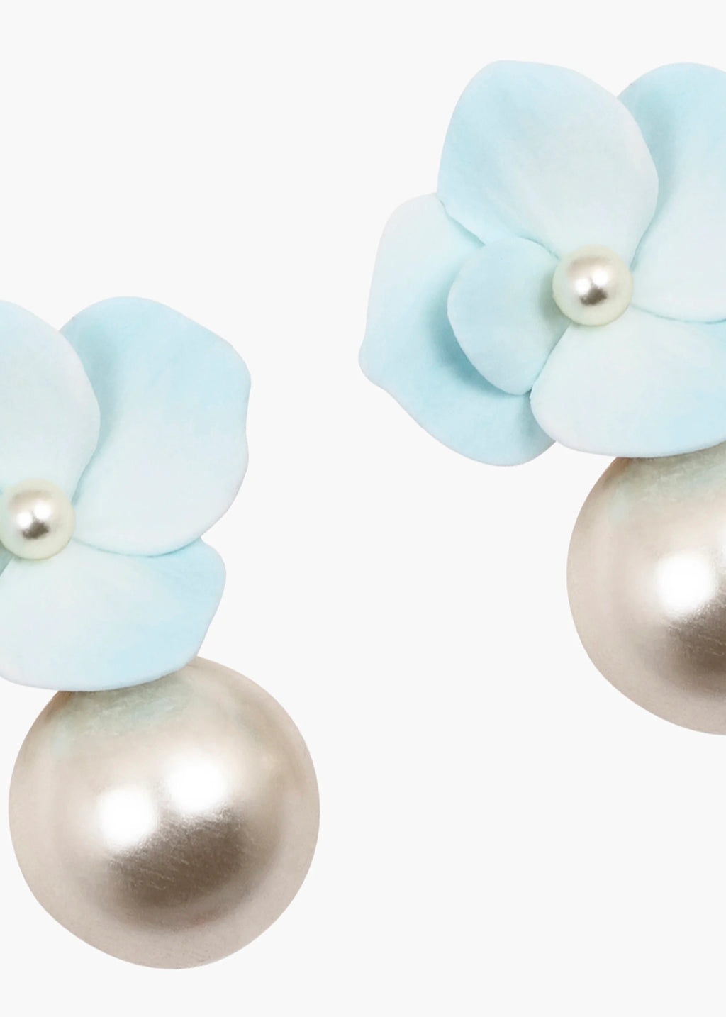 Addison Earrings -- Powder – Jennifer Behr LLC