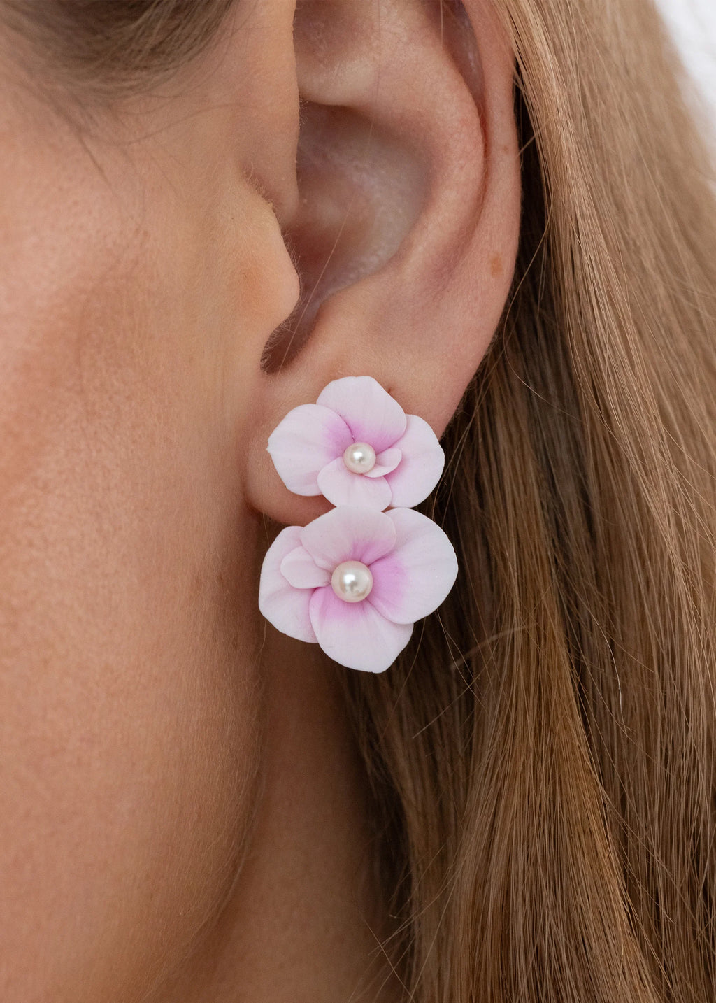 Aylani Earrings -- Cherry Blossom – Jennifer Behr LLC