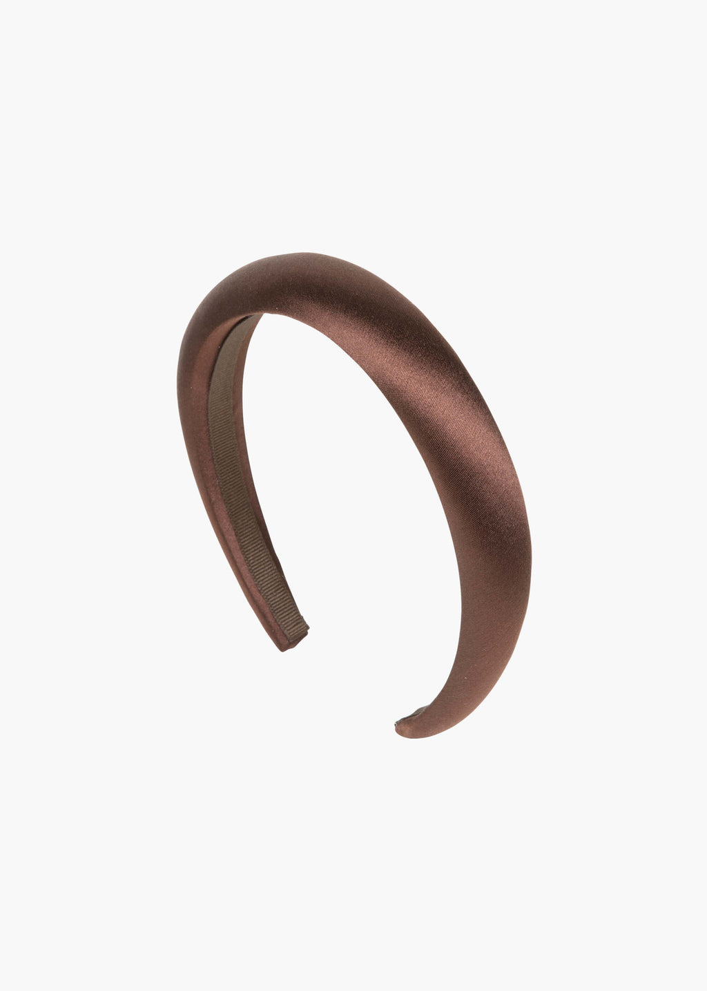 Tori Headband Satin Espresso