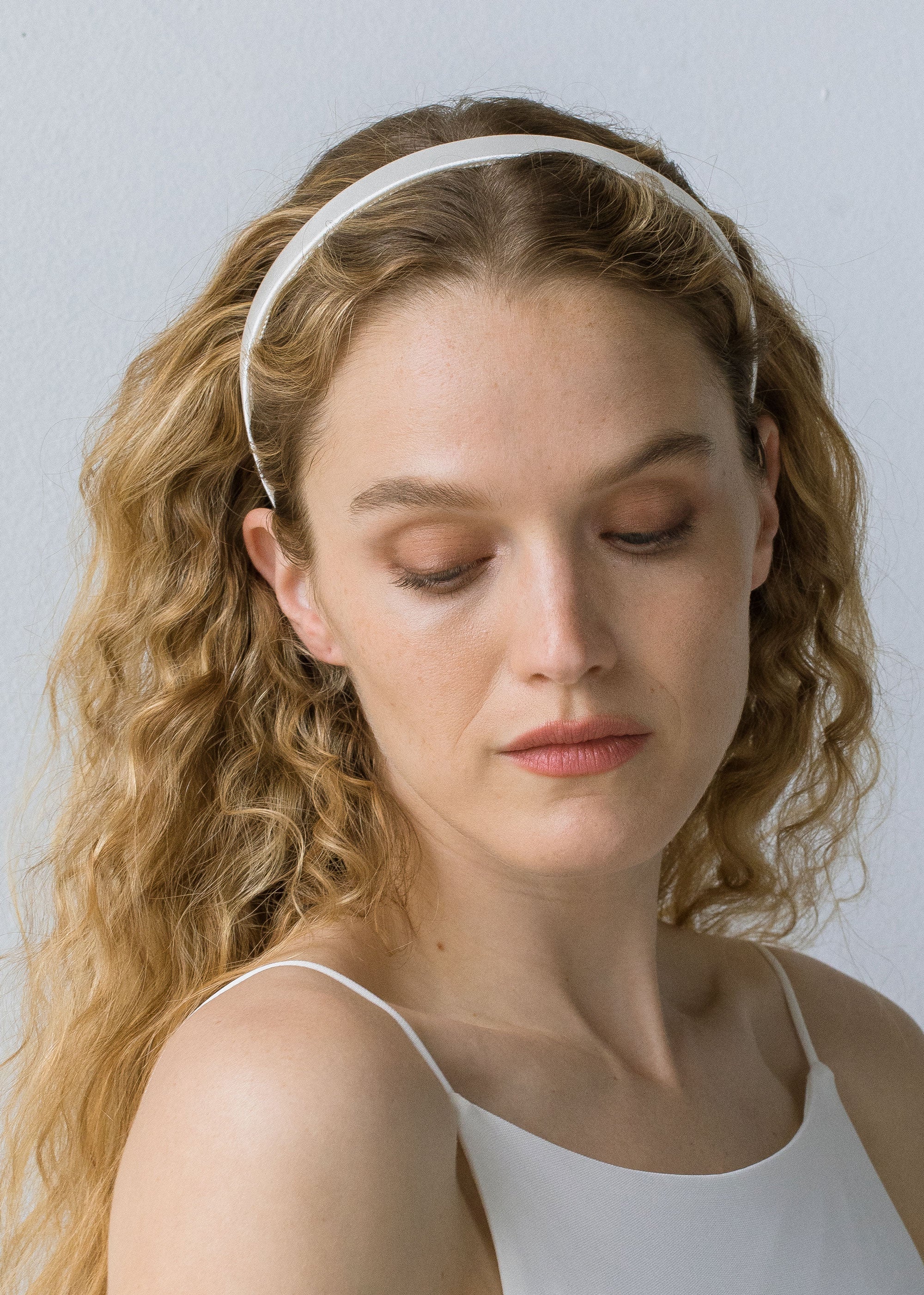 Lucy Headband -- Cream – Jennifer Behr LLC