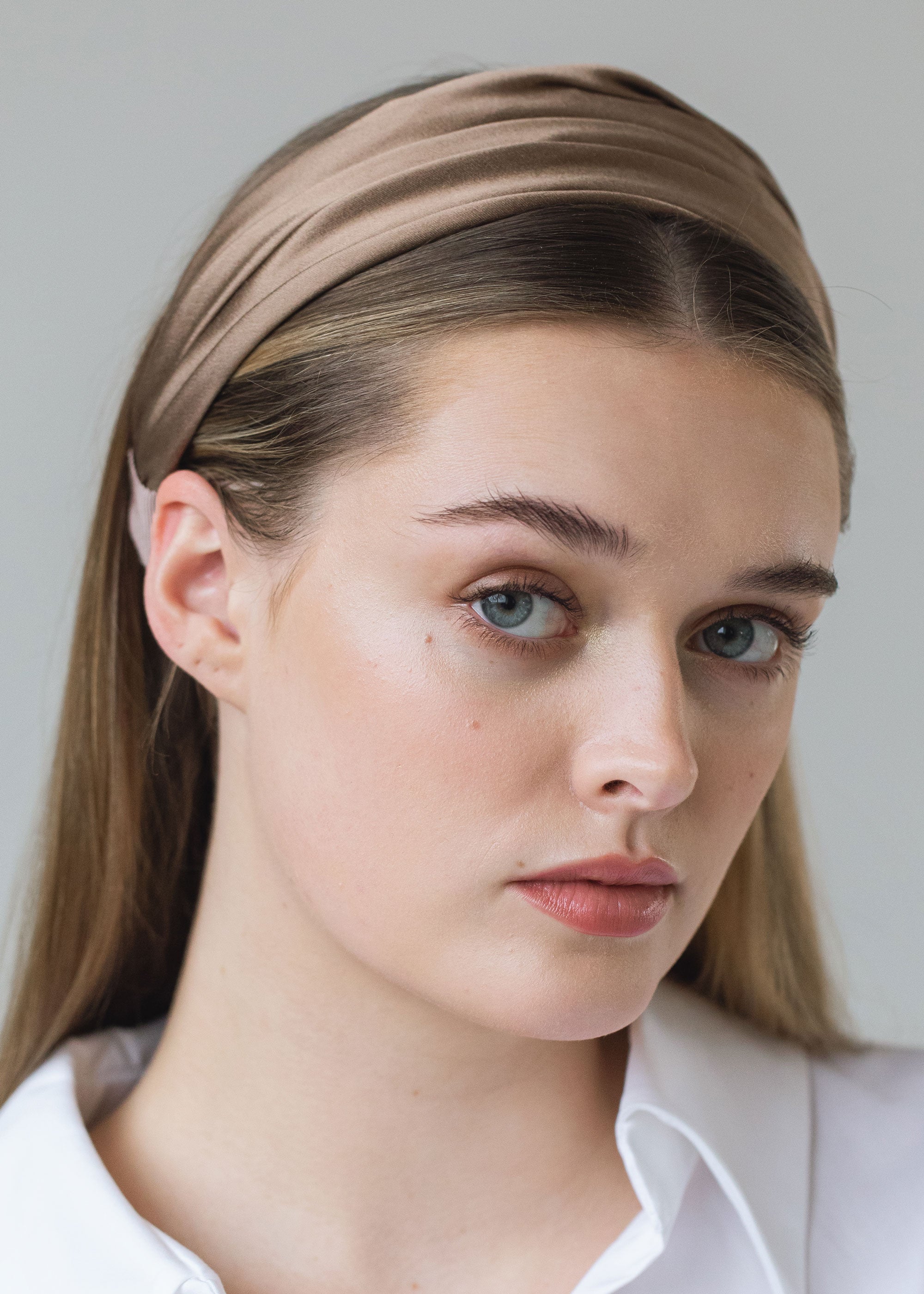 Natasha Headband -- Cappuccino – Jennifer Behr LLC