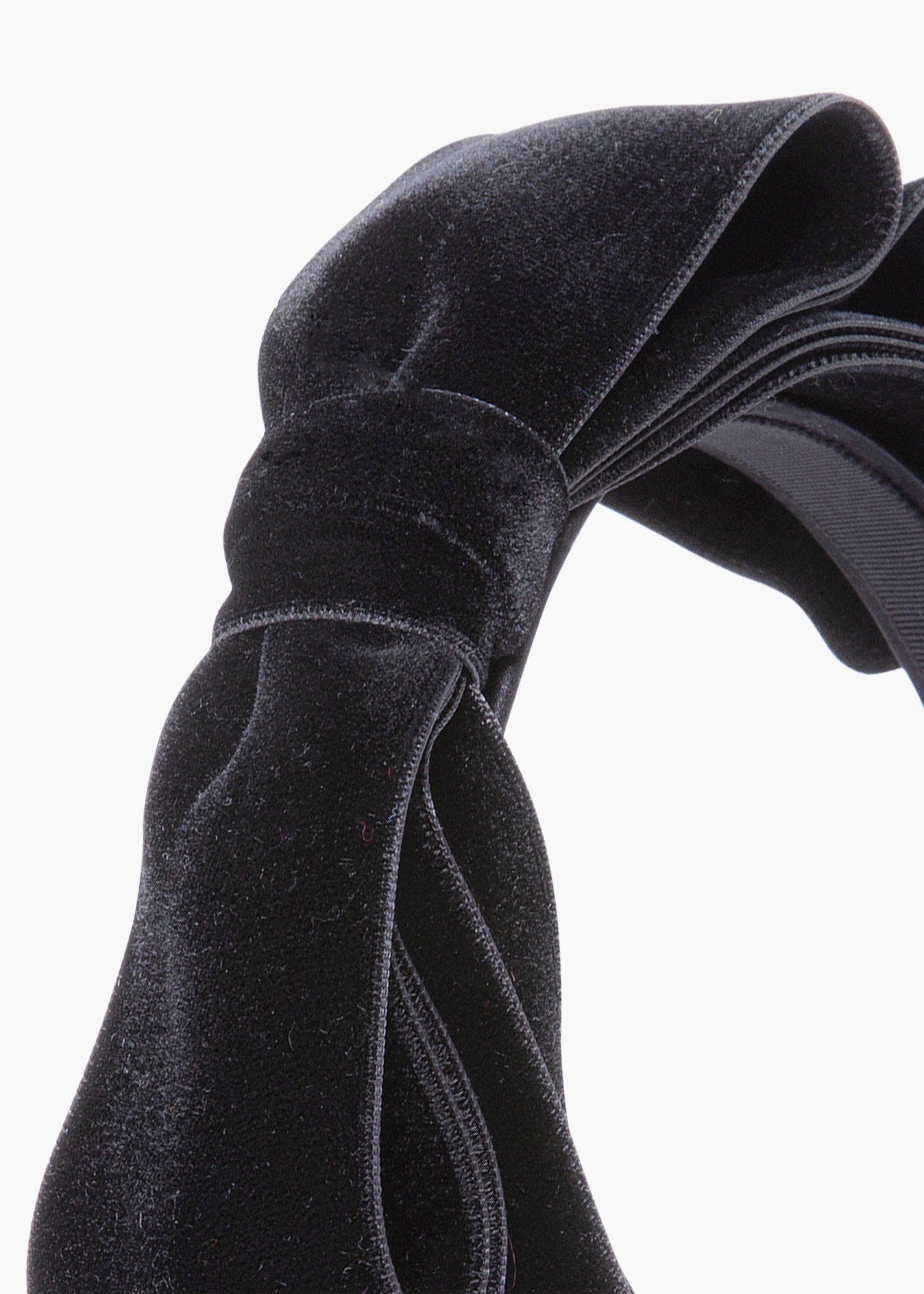 Katya Headband -- Black – Jennifer Behr LLC