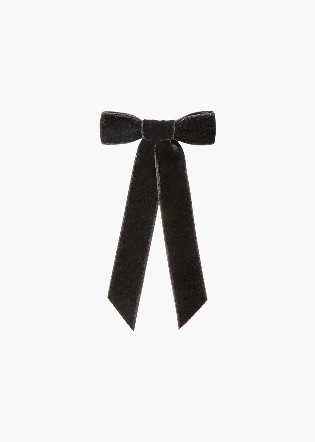 Velvet Bow Barrette