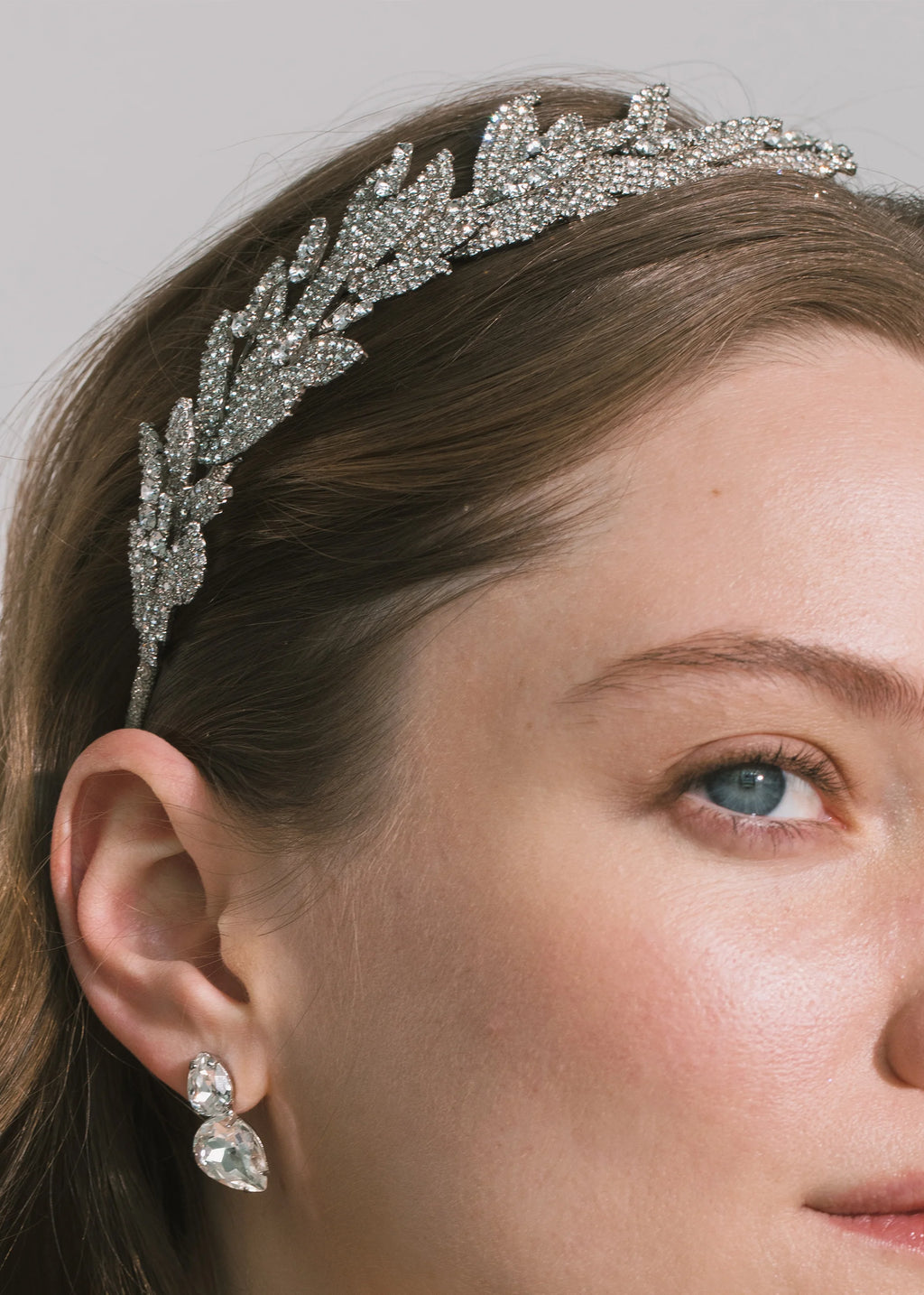 Arielle Headband -- Crystal – Jennifer Behr LLC