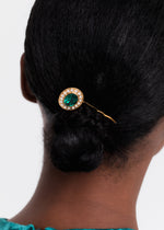 Load image into Gallery viewer, Sloane Bobby Pin -- Emerald
