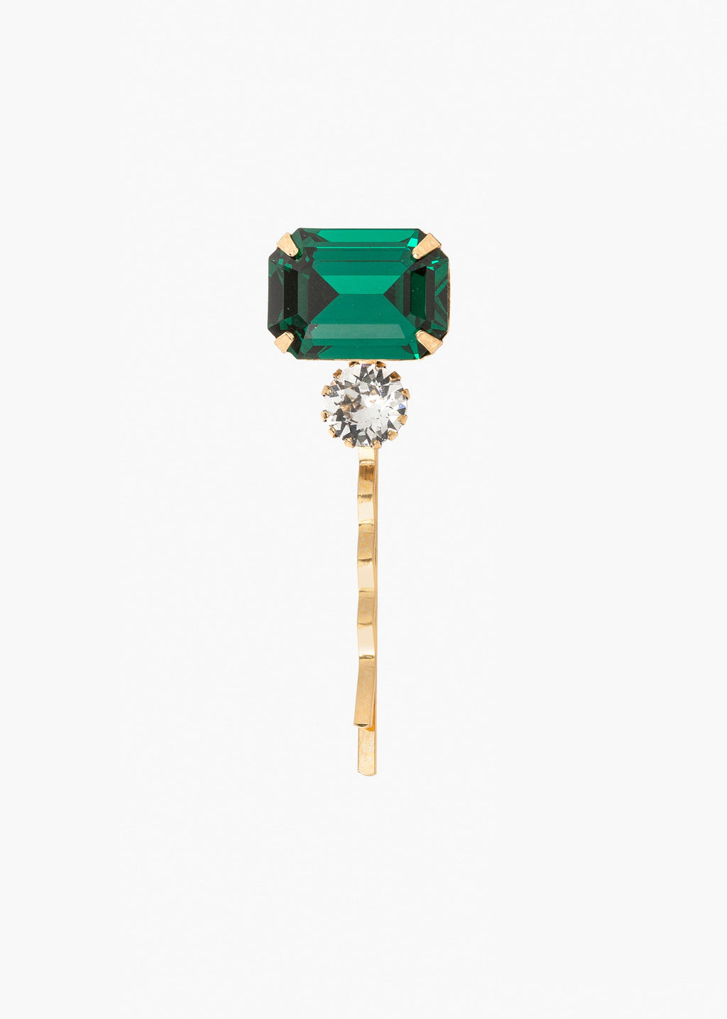 Gemma Bobby Pin Emerald