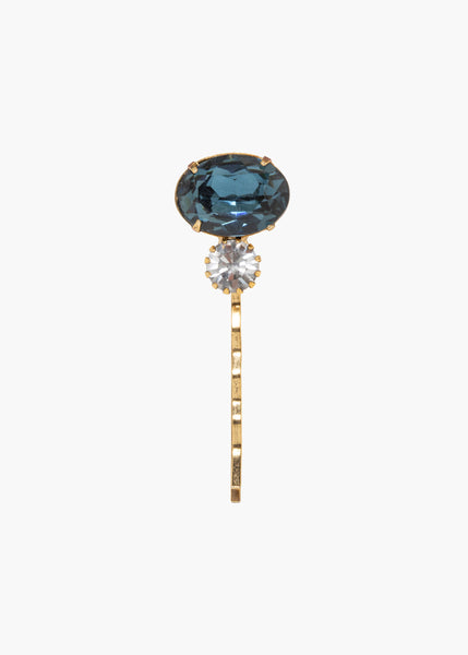 Gemma Bobby Pin -- Sapphire – Jennifer Behr LLC