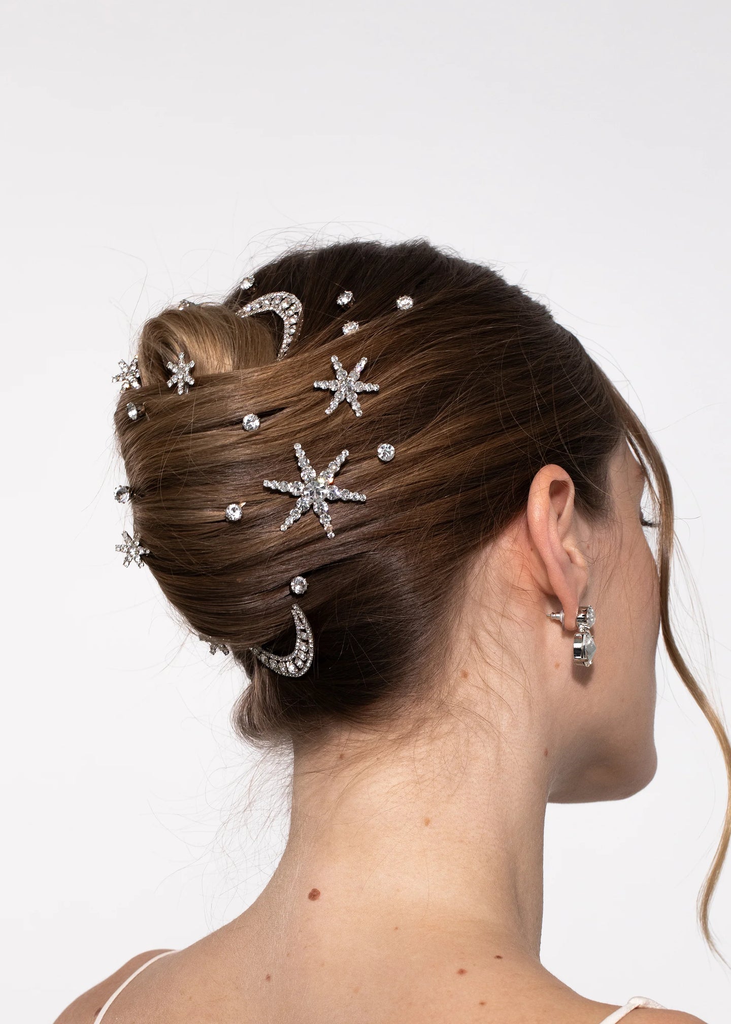 Supernova Bobby Pin Set -- Crystal – Jennifer Behr LLC Supernova Bobby Pin Set -- Crystal – Jennifer Behr LLC