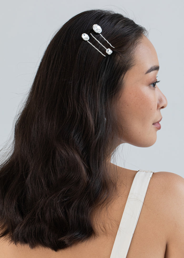 Hair pins for flyaways ZERO PIN  Modern luxury hair accessory brand