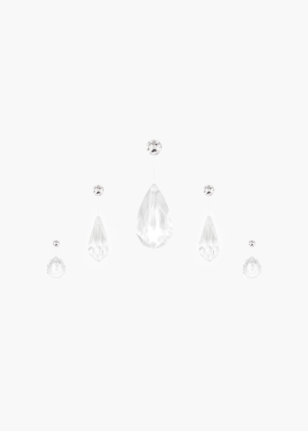 Krystelle Hair Magnet Set Crystal