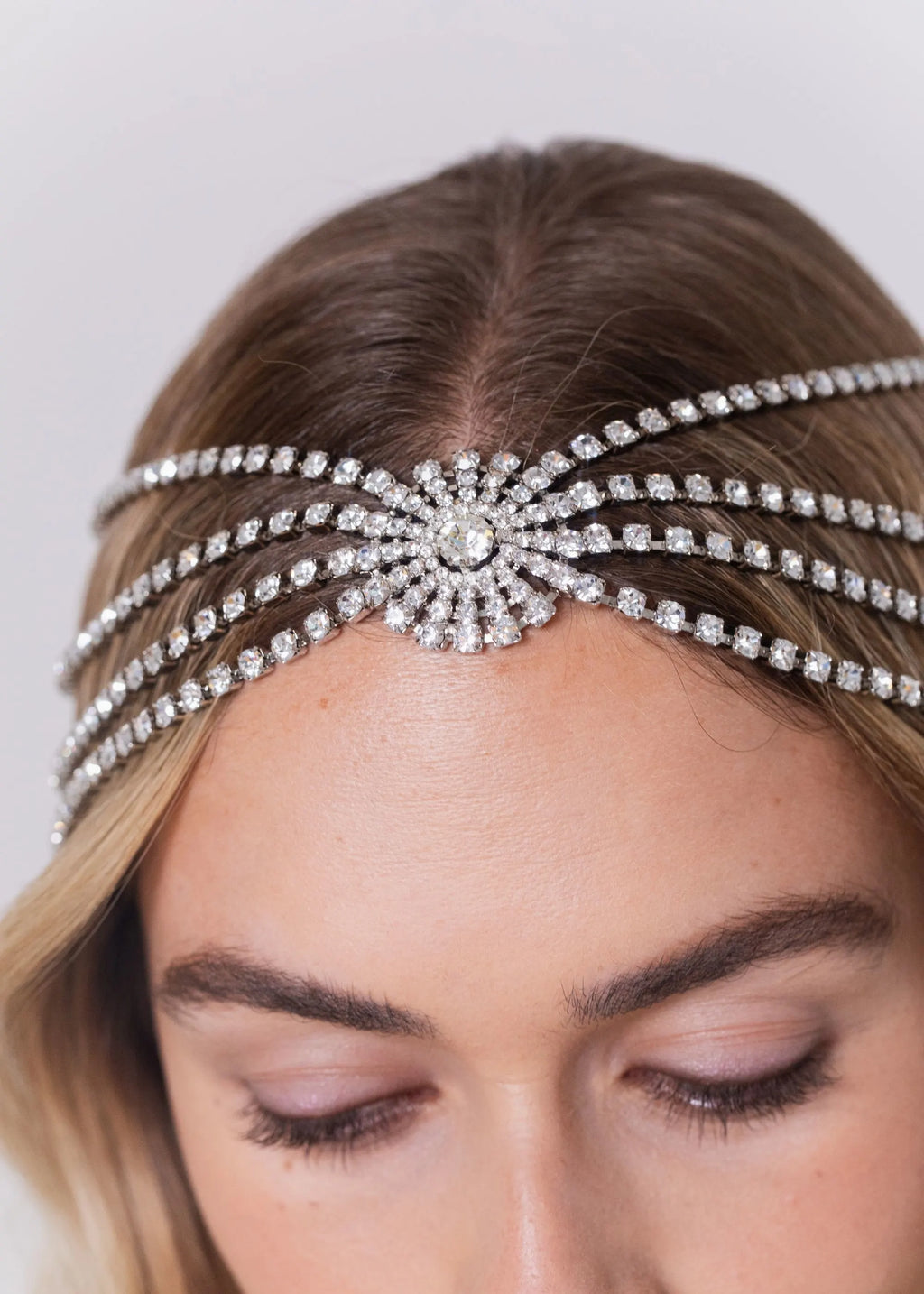 Zelina Diadem -- Crystal – Jennifer Behr LLC