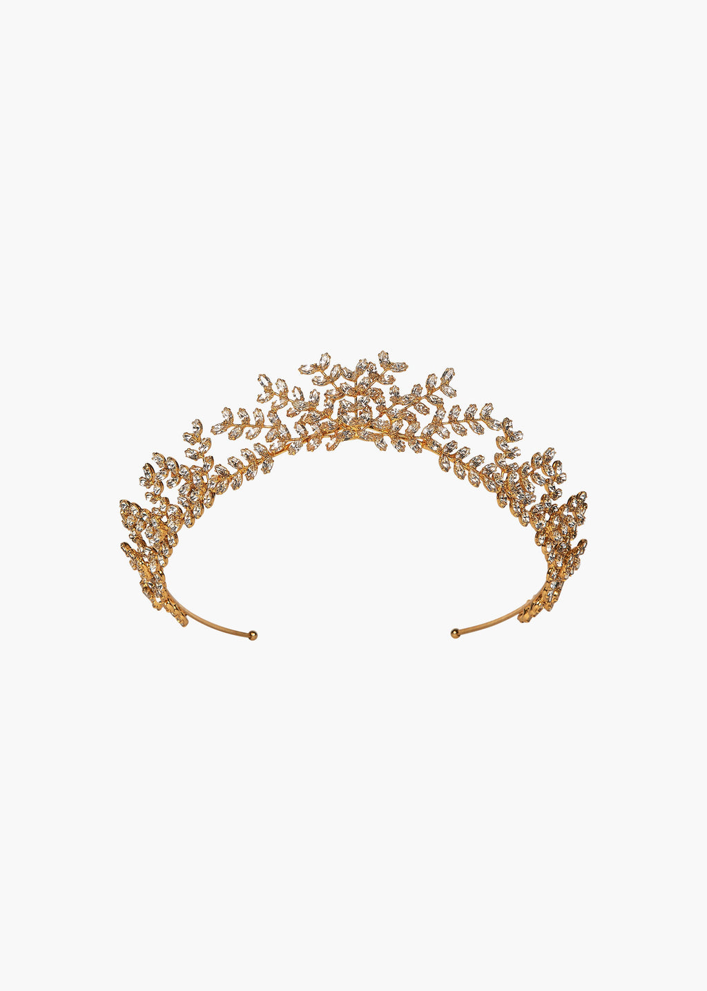Mignonette Tiara Crystal Antique