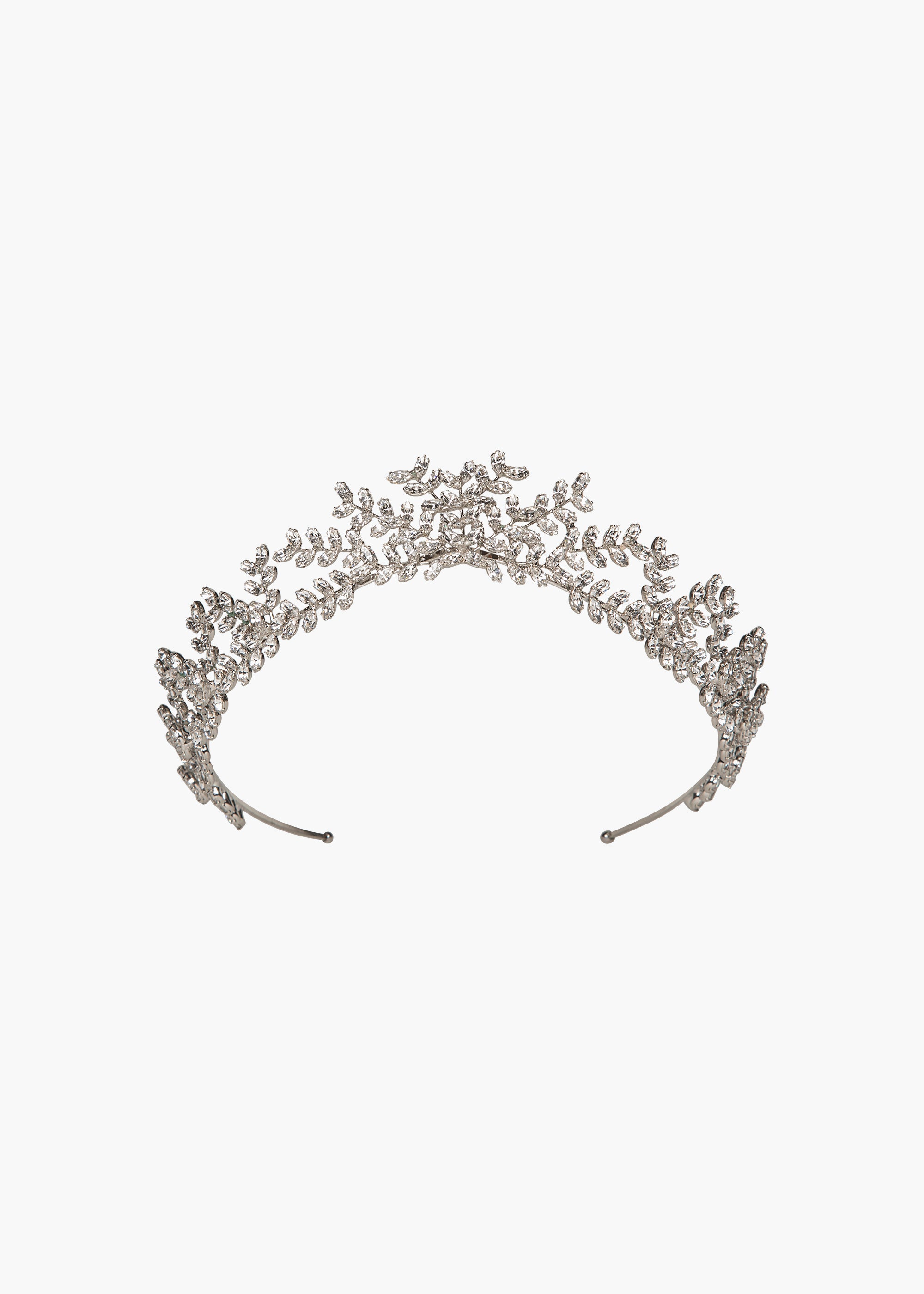 Mignonette Tiara -- Crystal – Jennifer Behr LLC